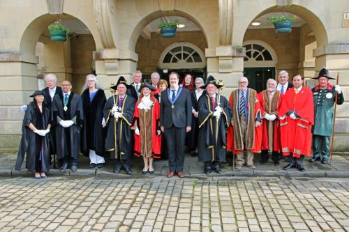 Introducing the new 650th Mayor of Wells