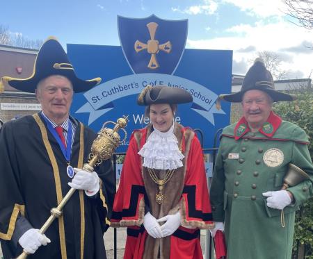 Visit to St Cuthberts Church of England Junior School