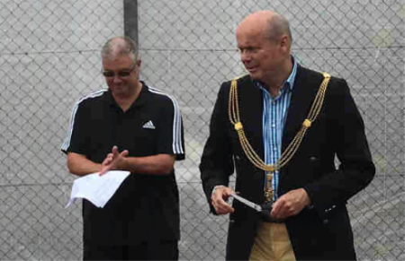 New tennis courts in Wells
